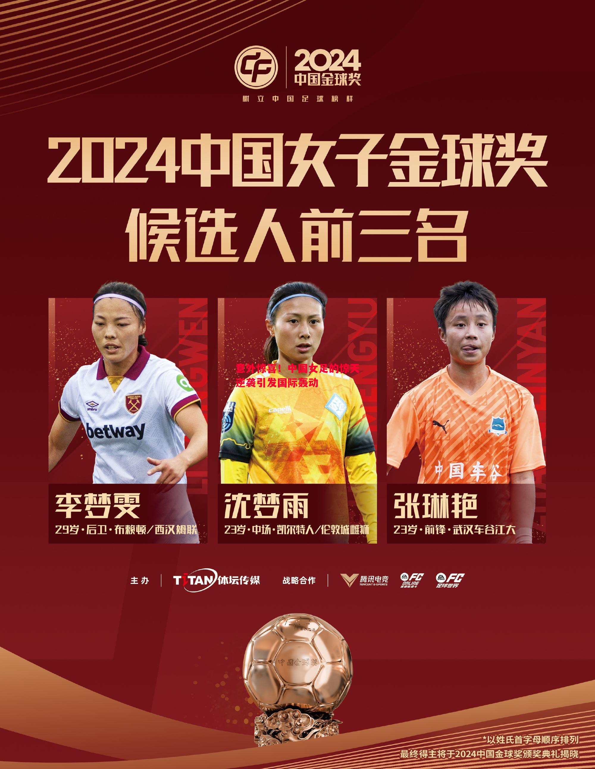 意外惊喜！中国女足的惊天逆袭引发国际轰动