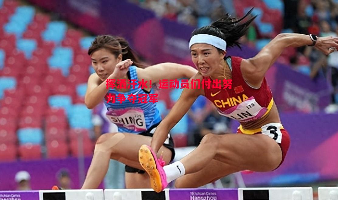 挥洒汗水！运动员们付出努力争夺冠军