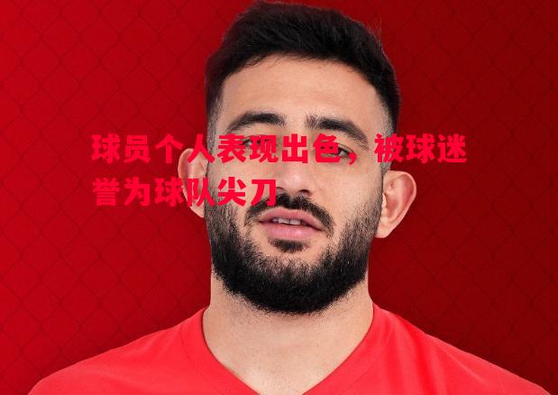 球员个人表现出色，被球迷誉为球队尖刀