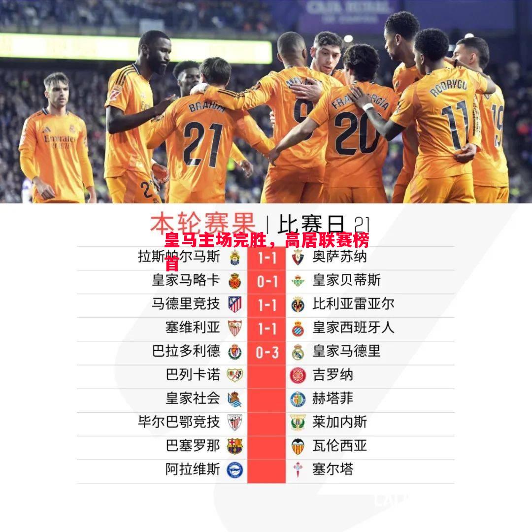 皇马主场完胜，高居联赛榜首