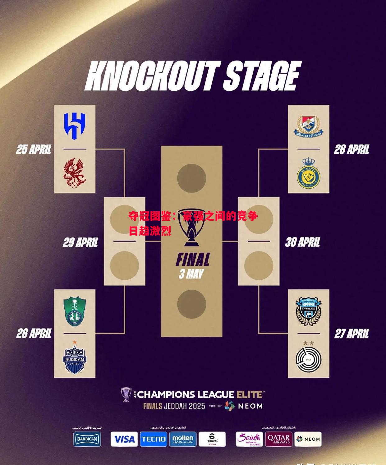 夺冠图鉴:豪强之间的竞争日趋激烈 夺冠图鉴:豪强之间的竞争日趋激烈